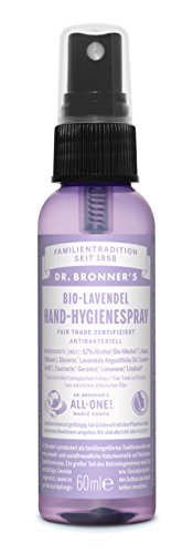 Dr. Bronners Bio Händedesinfektionsmittel Hand Hygienespray Lavendel 60ml von Dr. Bronner's