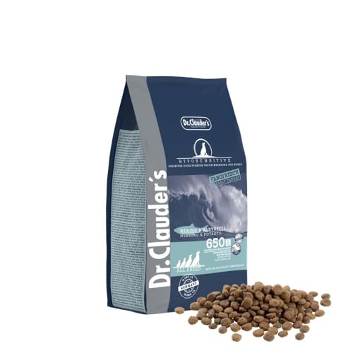 DR.CLAUDER'S - Hyposensitive | Trockenfutter mit Singleprotein für Sensible, ausgewachsene Hunde. Getreide- und glutenfreies Alleinfuttermittel im Beutel | 350g Hering&Kartoffel DR.CLAUDER'S - Hyposensitive | Trockenfutter mit Singleprotein für Sensible, ausgewachsene Hunde. Getreide- und glutenfreies Alleinfuttermittel im Beutel | 350g Hering&Kartoffel von Dr. Clauder's