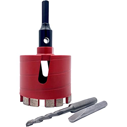 DR. DIAMOND | Diamant-Dosensenker M16 Premium zur Bohrung von Steckdosen, mit Sechskant-Adapter-Set | Ø 68mm von Dr. Diamond