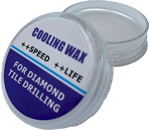 Dr. Diamond | Kühlwachs für Fliesenbohrkronen und Diamantlochsägen - Zum Kühlen zwischen den Bohrvorgängen | 25 ml von Dr. Diamond