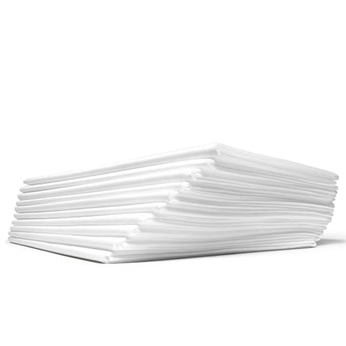 Dr. Güstel Waschfaserlaken ACTIV 5 Stück 120 x 210 cm weiß kochfeste Vlieslaken-Auflage, Praxiswäsche von Dr. Güstel Waschfaserlaken