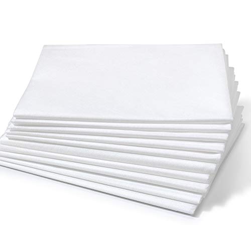 Dr. Güstel Waschfaserlaken Plus Weiss 160x210cm 25 Stück waschbare Massageliegen-Auflagen von Dr. Güstel Waschfaserlaken