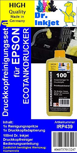 Dr. Inkjet Druckkopfreiniger Kit IRP439 kompatibel zu SC-F100 und baugleiche von Dr. Inkjet