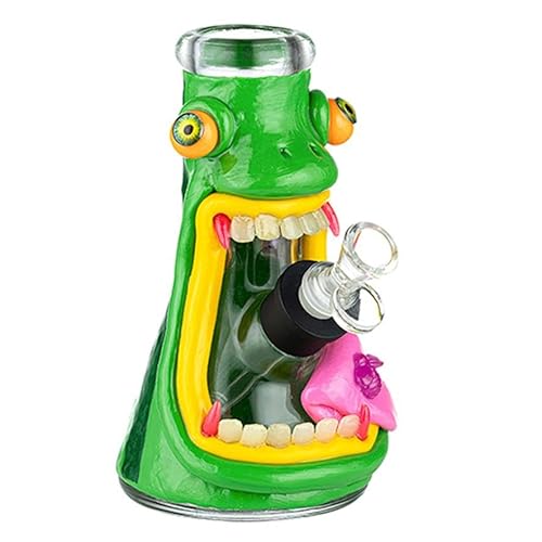 Dr. Inkjet Glasbong,Funny Frog Ice grün; konisch; Höhe 20cm; Ø 4 cm Dr. Inkjet Glasbong,Funny Frog Ice grün; konisch; Höhe 20cm; Ø 4 cm von Dr. Inkjet