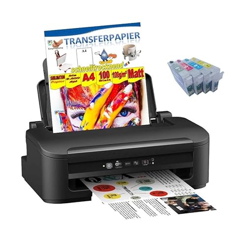 Dr. Inkjet Sublimationsdrucker - DIN A4 - Komplettpaket m. ICC Profil von Dr. Inkjet