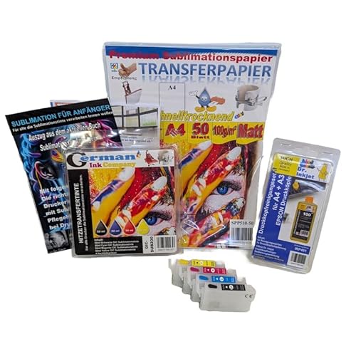 Dr. Inkjet T604XL Sublimationsumrüstkit kompatibel für WF-2935DWF, WF-2950DWF von Dr. Inkjet
