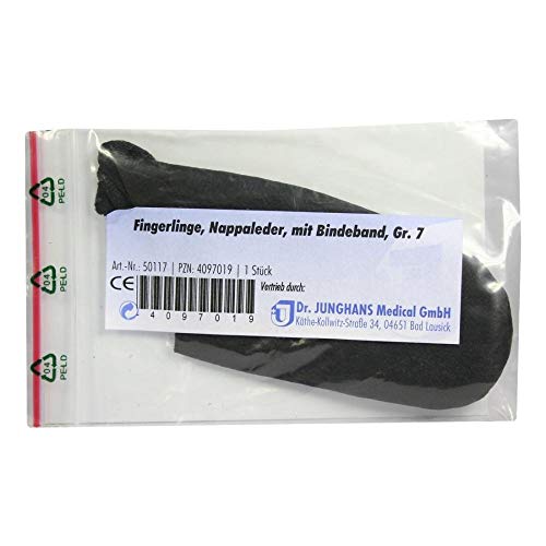Dr. Junghans Medical FINGERLING Nappaleder Gr.7 m.Bindeband 1 St von Dr. Junghans Medical