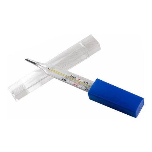 FIEBERTHERMOMETER analog mit Glaskörper 1 St von Dr. Junghans Medical