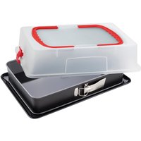 Dr. Oetker Küchenhelfer Backform "Kreativ" mit Emailboden und Haube von Dr. Oetker Küchenhelfer