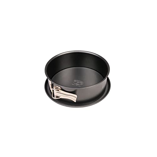 Dr. Oetker Springform Ø 18 cm TRADITION, Backform mit Flachboden und Auslaufschutz, runde Kuchenform aus Stahlblech mit Antihaftbeschichtung (Farbe: Schwarz), Menge: 1 Stück Dr. Oetker Springform Ø 18 cm TRADITION, Backform mit Flachboden und Auslaufschutz, runde Kuchenform aus Stahlblech mit Antihaftbeschichtung (Farbe: Schwarz), Menge: 1 Stück von Dr. Oetker