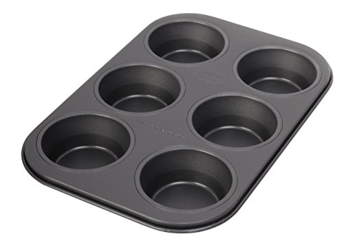 Dr. Oetker Muffinform 6-er Mini Ø 7 cm, Cupcake Form für saftige Muffins, Muffinblech mit Antihaftbeschichtung, Menge: 1 Stück von Dr. Oetker