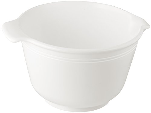 Dr. Oetker Rührschüssel 2,5 L, Schüssel mit Anti-Rutsch Bodenfläche aus Gummi, garantiert tropffreien Ausguss, Rührtopf aus schlagfestem Kunsstoff (Farbe: Weiß) - spülmaschinengeeignet Dr. Oetker Rührschüssel 2,5 L, Schüssel mit Anti-Rutsch Bodenfläche aus Gummi, garantiert tropffreien Ausguss, Rührtopf aus schlagfestem Kunsstoff (Farbe: Weiß) - spülmaschinengeeignet von Dr. Oetker