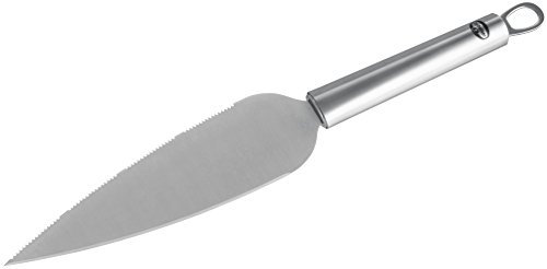 Dr. Oetker Profi-Tortenmesser 2 in 1: Tortenmesser und Tortenheber, Küchenmesser, für die Hochzeitsfeier, 31 cm, Verschiedene Kanten und rostfreier Edelstahl, Menge: 1 Stück von Dr. Oetker