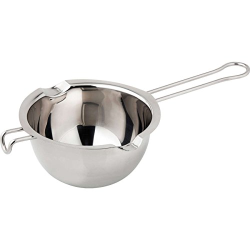 Dr. Oetker Schmelztopf 26 cm, Hochwertigem Edelstahl Topf zum Erwärmen von Schokolade, Bügelgriffe garantieren guten Halt im Wasserbad, mit zwei Ausgießnasen, (Farbe: silber),1 Stück Dr. Oetker Schmelztopf 26 cm, Hochwertigem Edelstahl Topf zum Erwärmen von Schokolade, Bügelgriffe garantieren guten Halt im Wasserbad, mit zwei Ausgießnasen, (Farbe: silber),1 Stück von Dr. Oetker