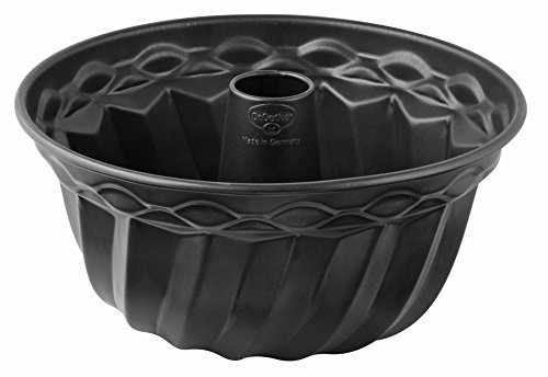 Dr. Oetker Gugelhupfform Ø 24 cm, Backform für Gugelhupf aus Stahlblech, Bundform mit Antihaftbeschichtung für eindrucksvolle Kreationen, hochwertige Kuchenform, Menge: 1 Stück von Dr. Oetker