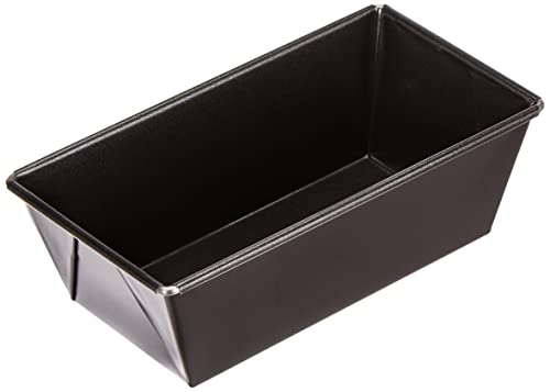 Dr. Oetker Kastenform L:15cmxB:7,5cmxH:5cm, BACK-FREUDE MINI, kleine Kuchenform, aus Stahl mit Antihaftbeschichtung (Farbe: Schwarz), Menge: 1 Stück von Dr. Oetker