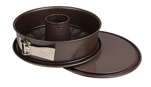 Dr. Oetker Springform mit Servier- & Rohrboden Ø 28 cm Back-Edition – Backform mit keramisch verstärkter Antihaft-Beschichtung, schnitt-& kratzfester Boden, hitzebeständig bis 230°C, 3650 ml von Dr. Oetker