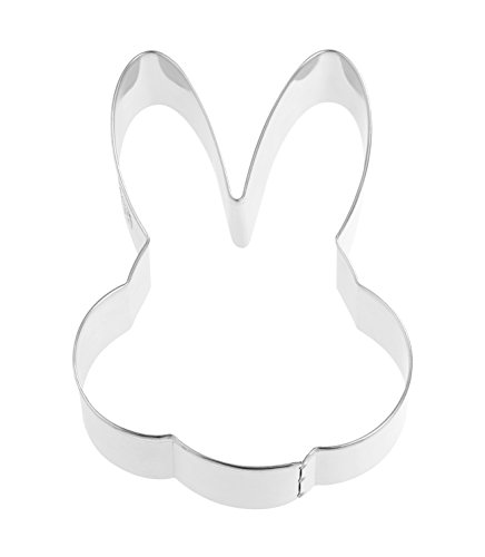 Dr. Oetker Ausstecher "Hasenkopf groß", Keks- und Plätzchenform aus der Serie "Goldiges Ostern" (Farbe: Silber), Menge: 1 Stück, 11 von Dr. Oetker