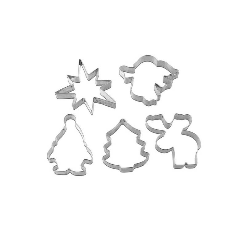 Dr. Oetker Ausstechform Oetker 5er Ausstecher-Set, Ausstechformen Dr. Oetker Ausstechform Oetker 5er Ausstecher-Set, Ausstechformen von Dr. Oetker