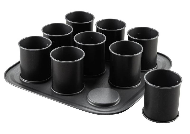 Dr. Oetker Backform Dr. Oetker - 9er Törtchenblech Törtchenbackblech Backform Back-Idee von Dr. Oetker