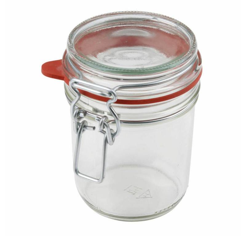 Dr. Oetker Einmachglas Bügelverschlussglas 370 ml - Liebevoll Hausgemacht, Glas von Dr. Oetker
