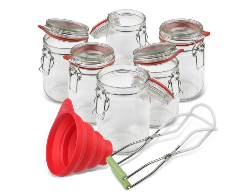 Dr. Oetker Einmachglas Online-Set Dr.Oetker Einm. 1140 ml 3 tlg von Dr. Oetker