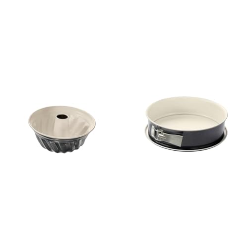 Dr. Oetker Gugelhupfform Ø 22 cm BACK-TREND, Backform für Gugelhupf & Springform Ø 28 cm BACK-TREND, Kuchenform mit Flachboden von Dr. Oetker