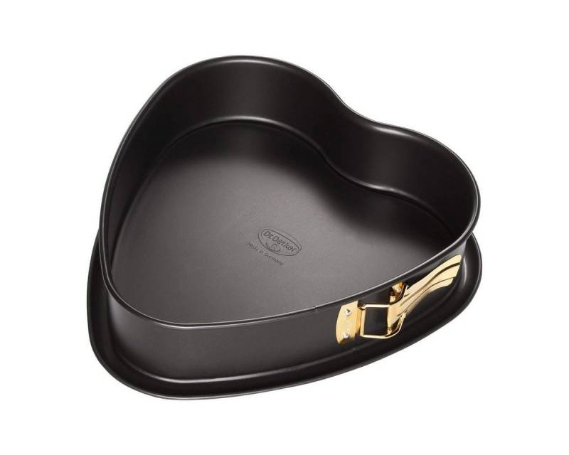 Dr. Oetker Herzkuchenform Herz-Springform mit Auslaufschutzboden Dr. Oetker Herzkuchenform Herz-Springform mit Auslaufschutzboden von Dr. Oetker