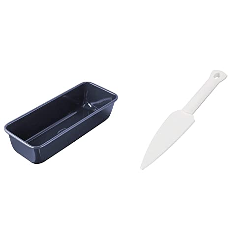 Dr. Oetker Kastenform 30 cm Back-Liebe Emaille & Kuchenlöser, einfaches und schnelles Lösen, für antihaft-beschichtete Backformen geeignet, schonend zu allen Oberflächen, weiß, 1 Stück von Dr. Oetker