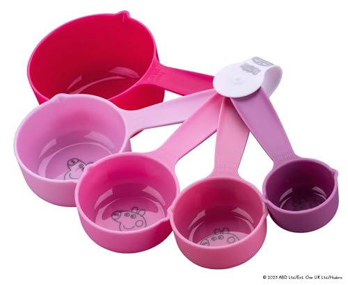 Dr. Oetker Messlöffel-Set Peppa Wutz – Präzises Messen und kinderfreundliches Design mit Peppa Pig – Perfekt für kleine Bäcker und Bäckerinnen, Rosa Dr. Oetker Messlöffel-Set Peppa Wutz – Präzises Messen und kinderfreundliches Design mit Peppa Pig – Perfekt für kleine Bäcker und Bäckerinnen, Rosa von Dr. Oetker