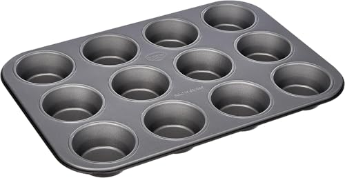 Dr. Oetker Muffinform 12er Back-Idee - Muffinblech mit Antihaft-Beschichtung, ausgezeichnete Wärmeleitung, hitzebeständig bis 230°C von Dr. Oetker
