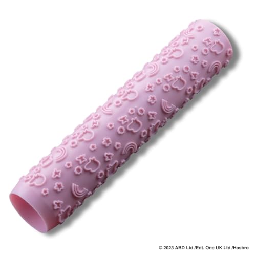 Dr. Oetker Präge-Teigrolle inkl. Ausstecher im Peppa Wutz Design – Perfekt für kreatives Backen mit Kindern – einfache Handhabung und Reinigung, Pink von Dr. Oetker