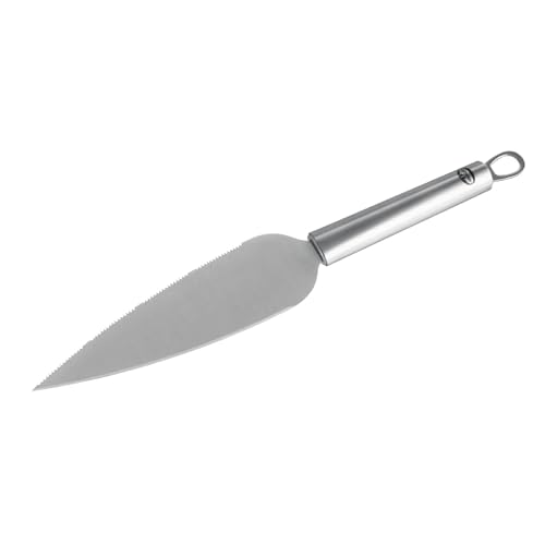 Dr. Oetker Profi-Tortenmesser 2 in 1: Tortenmesser und Tortenheber, Küchenmesser, für die Hochzeitsfeier, 31 cm, verschiedene Kanten und rostfreier Edelstahl, Menge: 1 Stück von Dr. Oetker