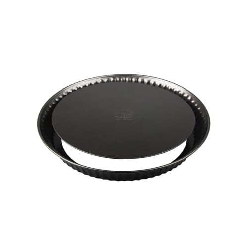 Dr. Oetker Quicheform Ø 28 cm, Tarteform aus Stahl mit Antihaftbeschichtung, runde Backform für Tortenboden, Menge: 1 Stück Dr. Oetker Quicheform Ø 28 cm, Tarteform aus Stahl mit Antihaftbeschichtung, runde Backform für Tortenboden, Menge: 1 Stück von Dr. Oetker