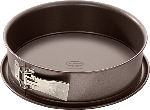Dr. Oetker Springform mit Emaille-Servierboden Ø 26 cm Back-Edition – Backform mit keramisch verstärkter Antihaft-Beschichtung, schnitt-& kratzfester Boden, hitzebeständig bis 230°C, 2850 ml von Dr. Oetker