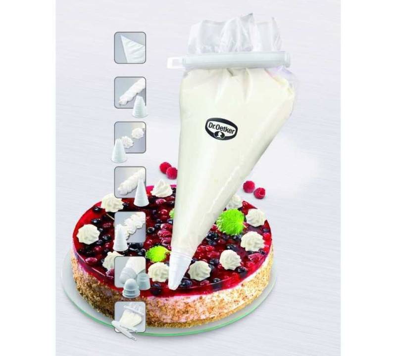 Dr. Oetker Spritzbeutel (Set) von Dr. Oetker