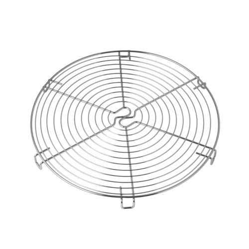 Dr. Oetker Profi Torten-/Kuchenrost 32 cm – Stabiles Metallgitter zum effektiven Auskühlen, Verchromt, Handreinigung, Silber von Dr. Oetker