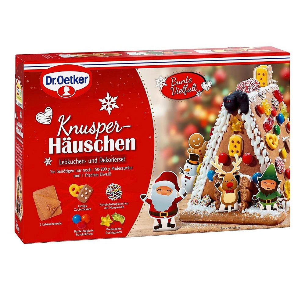 Dr. Oetker Weihnachtsfigur Dr. Oetker Knusper-Häuschen Dr. Oetker Weihnachtsfigur Dr. Oetker Knusper-Häuschen von Dr. Oetker