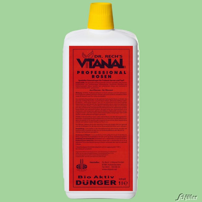 Dr. Rech&#039;s Vitanal Professional Rosen Lieferform: Kunststoffflasche mit Meßdeckel von Dr. Rech&#039;s Vitanal