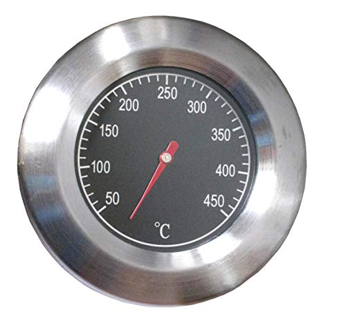 Dr. Richter Grillthermometer mit Rosette - Thermometer - 50 bis 450 °C - Grill von Dr. Richter