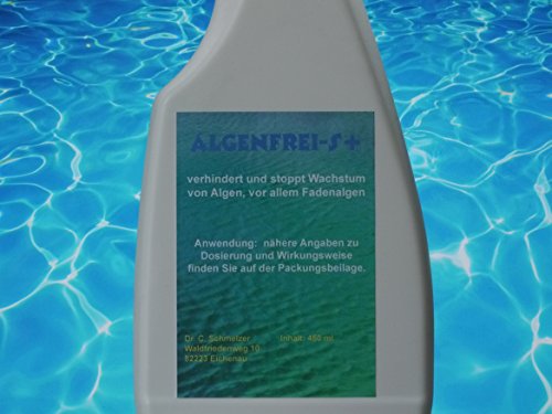 Algenfrei-S+ Algenvernichter Fadenalgenvernichter für 20.000 L: hocheffektiv + physikalisch wirksam. Beachten Sie auch unsere Angebote für 40.000 und 80.000 L. von Dr. Schmelzer