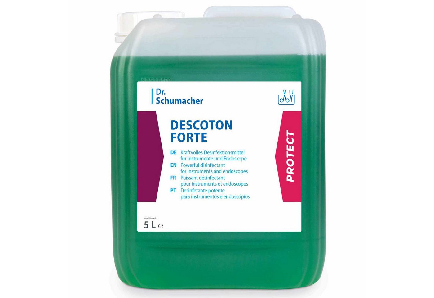 Dr. Schumacher DESCOTON FORTE - 5 L Oberflächen-Desinfektionsmittel von Dr. Schumacher