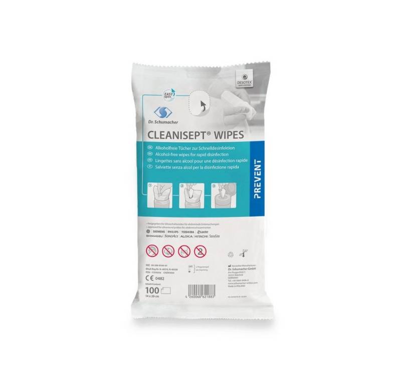 Dr. Schumacher Feuchttücherbox Dr. Schumacher Cleanisept Wipes Schnelldesinfektion - Nachfüllpackung von Dr. Schumacher