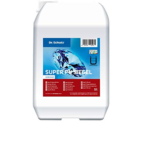 Bodenbeschichtung Dr. Schutz Super PU Siegel seidenmatt 5,5 L inklusive Vernetzer von Dr. Schutz