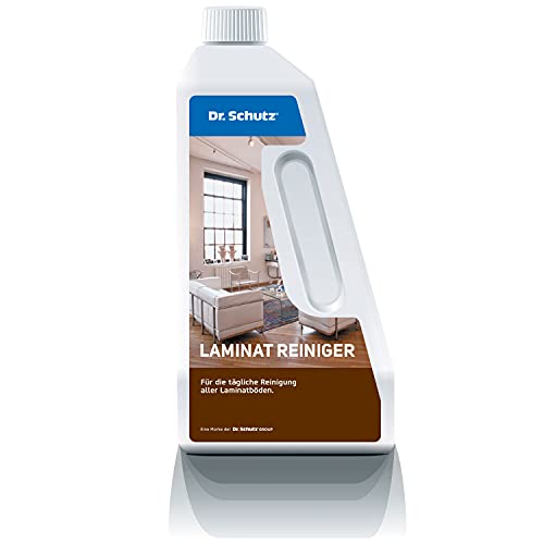 Dr. Schutz Laminatreiniger 750 ml | Laminat Bodenreiniger | Laminat streifenfrei reinigen | entfernt Schmutz, Fett und Schuhabriebe | Laminatboden Reiniger | auch für laminatbeschichtete Oberflächen von Dr. Schutz