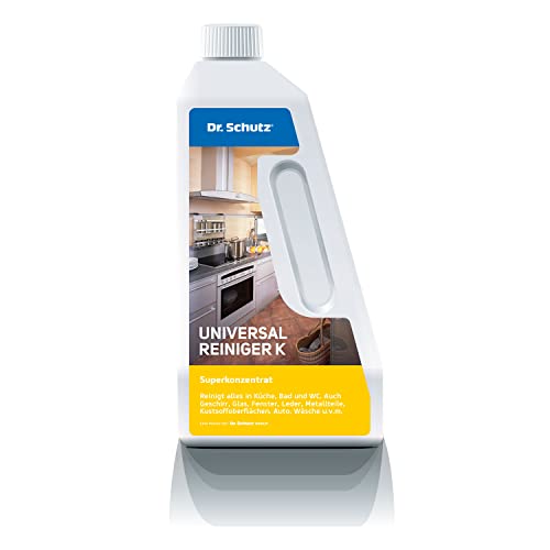 Dr. Schutz Universalreiniger K 750 ml | Allzweckreiniger Konzentrat für Haushalt und Auto | schonender und vielseitiger Neutralreiniger von Dr. Schutz