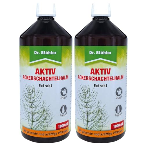 2 x Dr. Stähler Aktiv Ackerschachtelhalm Extrakt 1.000 ml - Pflanzenstärkungsmittel - Flora Sparpaket von Dr. Stähler