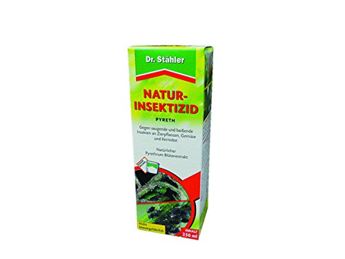 Dr. Stähler 044371 Biologisches Insektizid für Zierpflanzen, nicht Bienengefährlich, 250 ml von Dr. Stähler