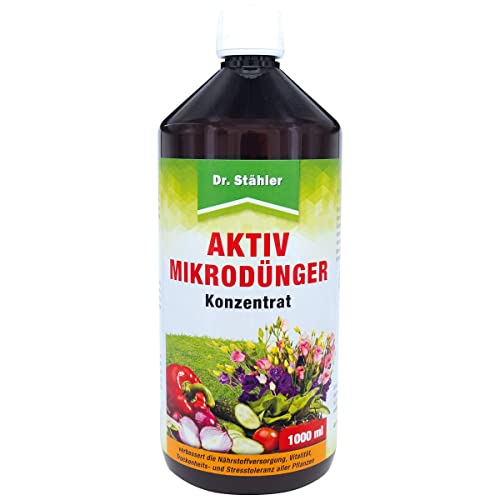 Dr. Stähler Aktiv Mikrodünger Konzentrat 1000 ml Universal Dünger Gartendünger von Dr. Stähler