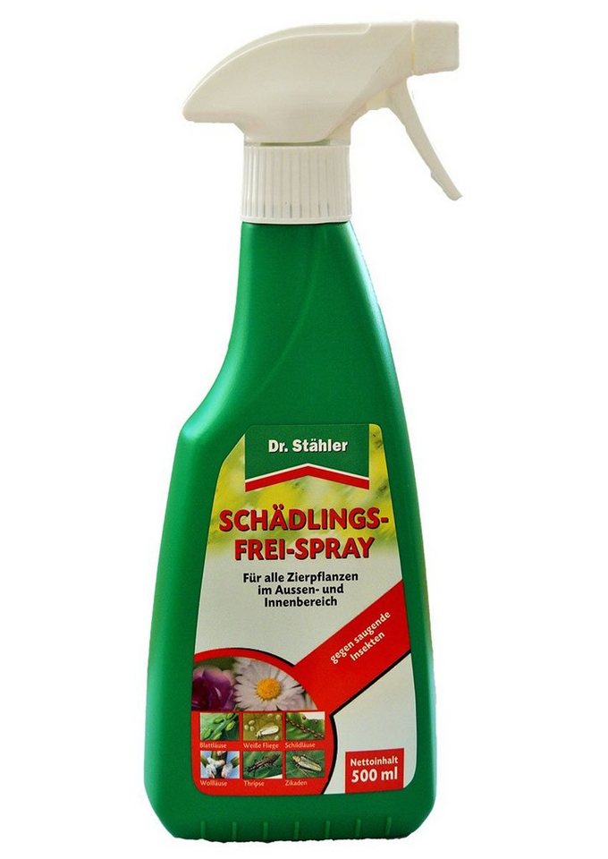 Dr. Stähler Pflanzen-Pilzfrei 500ml Schädlingsfrei-Spray Dr.Stähler für alle Zierpflanzen, 500 ml von Dr. Stähler